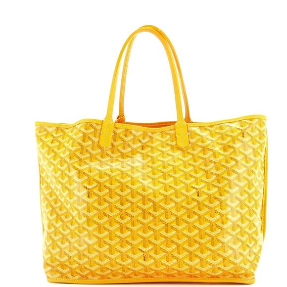 Goyard Anjou Reversible Tote Coated Canvas PM Yellow - Picture 4 of 7